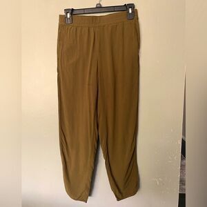 Madewell Olive Joggers pockets XS